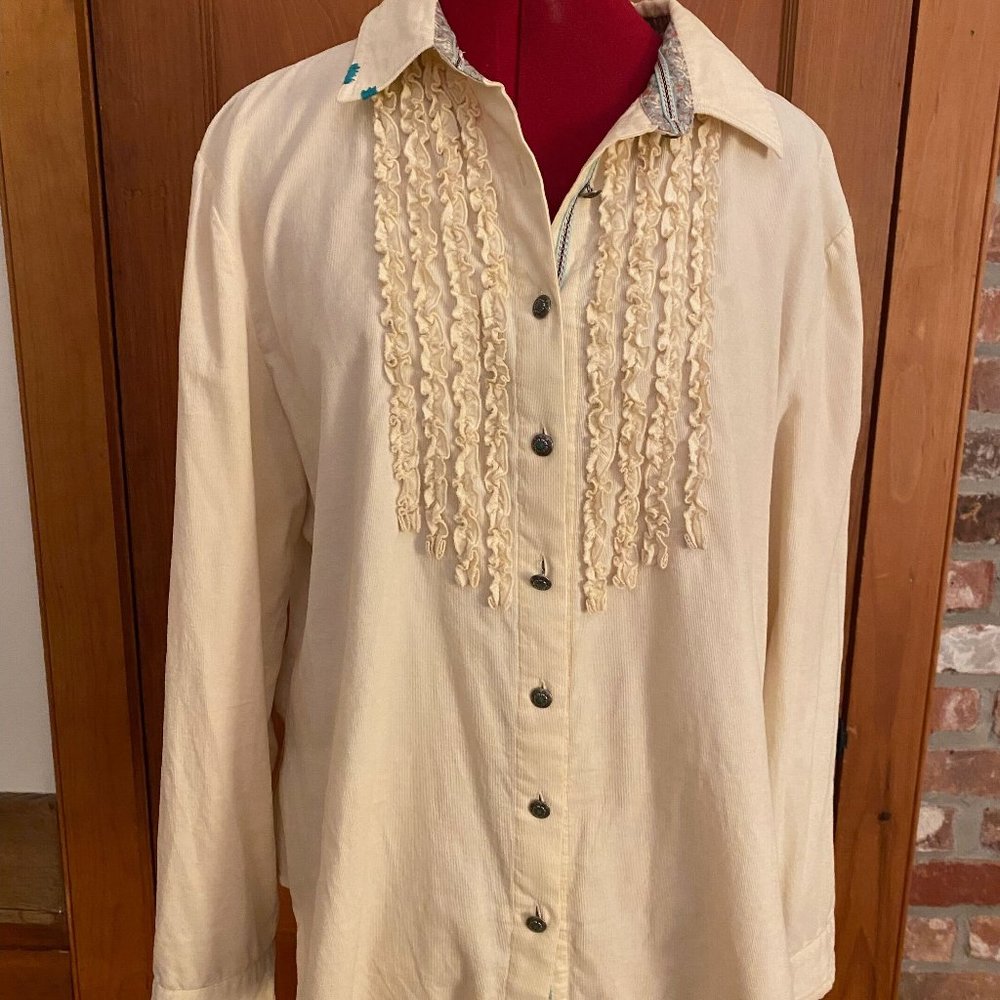 Tasha Polizzi blouse - size XL
